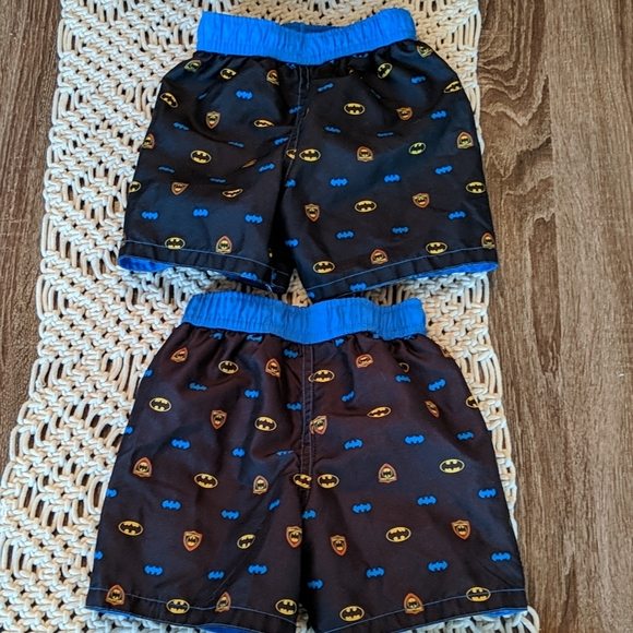 Batman swim trunks boys 18 months EUC - Picture 2 of 5